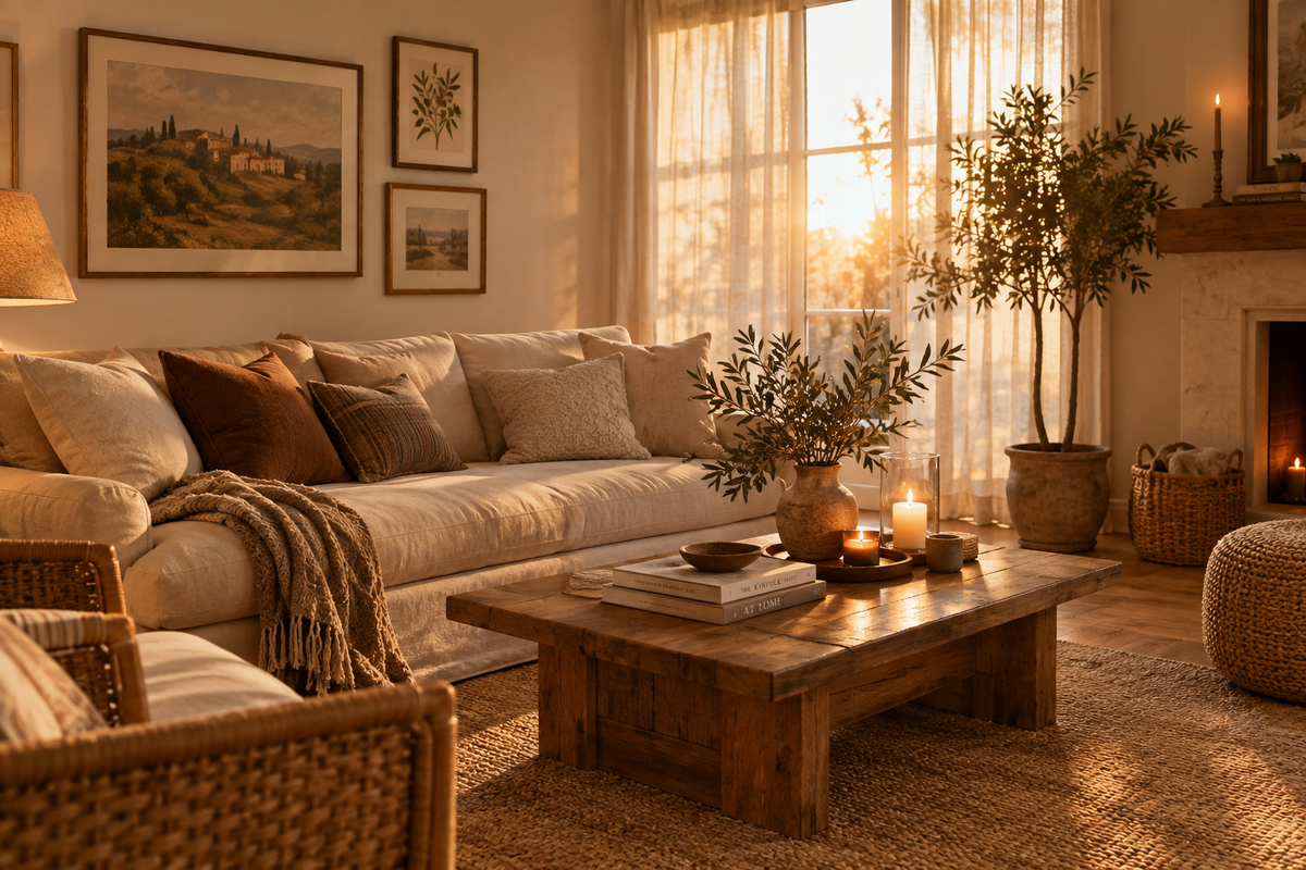 10 Simple Home Decor Ideas for a Warm and Timeless Living Space