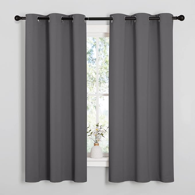 NICETOWN Bedroom Curtains Blackout Drapery Panels, Three Pass Microfiber by NICETOWN