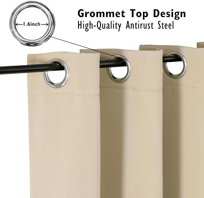 ChrisDowa Small Blackout Curtains - Image 2