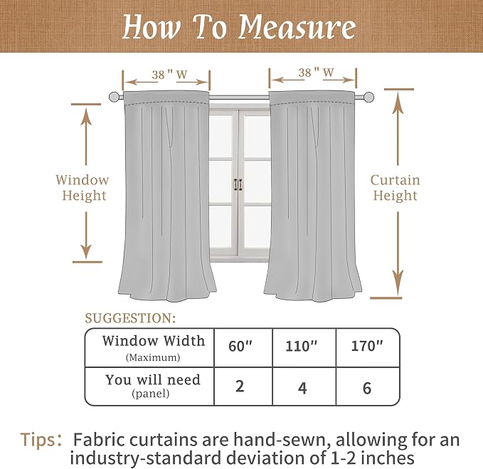 White 100% Blackout Linen Curtains 84 Inches Long - Image 9