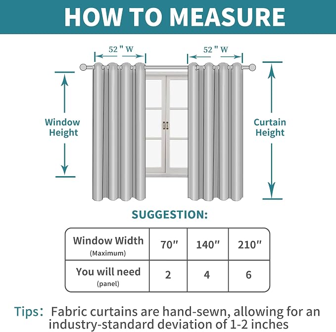 Light Filtering Faux Linen Curtains - Image 7