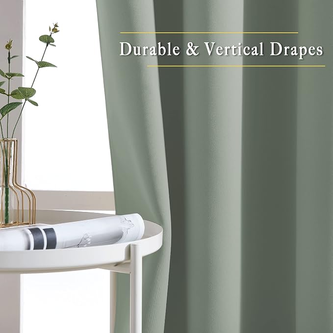 NICETOWN Room Darkening Patio Curtains - Image 5