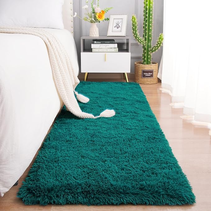 Chicrug Soft Runner Rug for Bedroom Living Room Plush Fluffy Rug 2x6 | Shag by ChicrugHomeDecor