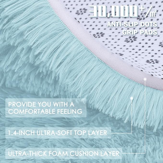 OLANLY 6x9 Machine Washable Large Area Rugs - Image 6