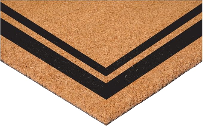 Calloway Mills 152962436M Black Border 24" x 36" Monogram Doormat - Image 6