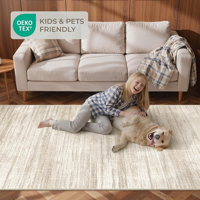 2'6 x 10' Runner Rug Non Slip, Washable Kitchen Rugs, Living Room, Long Rug - Image 9