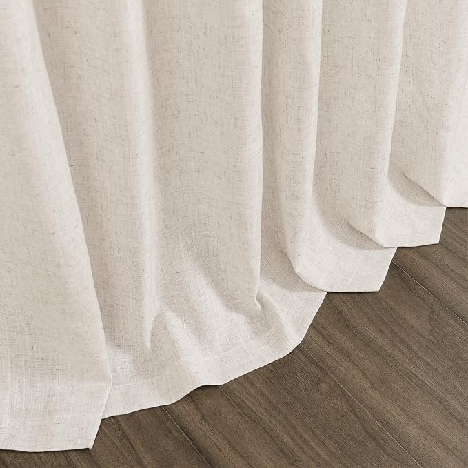 Beige Linen Curtains 84 Inches Long - Image 6