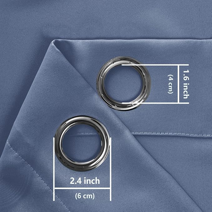 Blackout Curtains for Bedroom, 60 x 84 Inches Long, Window Curtains, Living - Image 9
