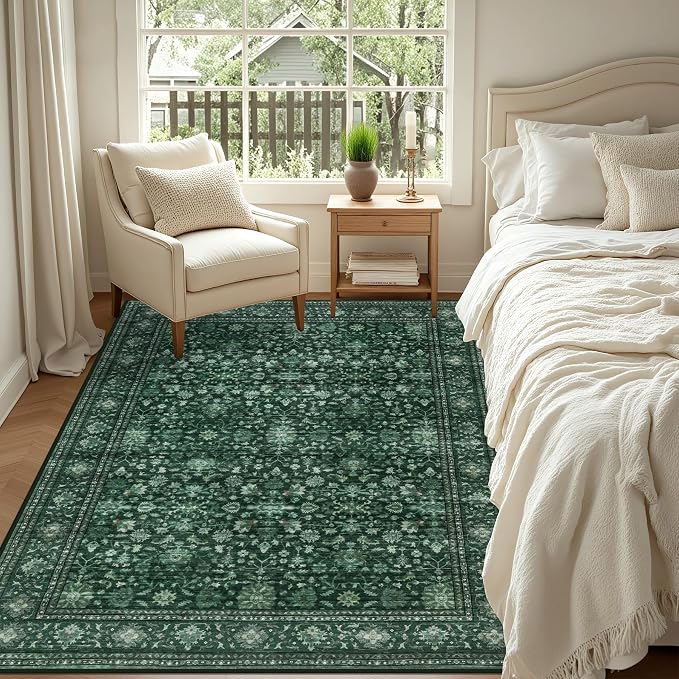 6x9 Area Rugs Living Room: Washable Rug - Image 4