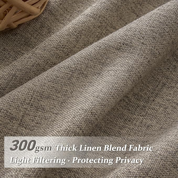 Custom Memory Shape Pinch Pleated 78 Inch Dining Room Curtains 2 Panels Set - Image 3